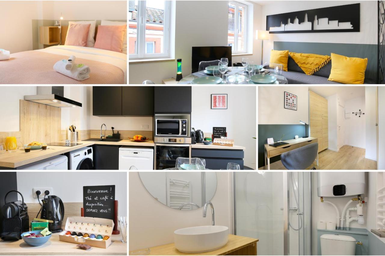 Expat Renting - Entre Piment & Violette - Saint Michel Lejlighed Toulouse Eksteriør billede
