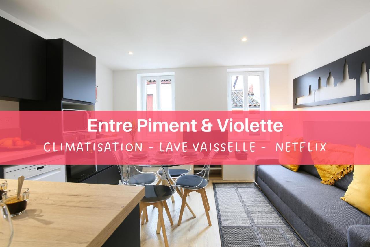 Expat Renting - Entre Piment & Violette - Saint Michel Lejlighed Toulouse Eksteriør billede