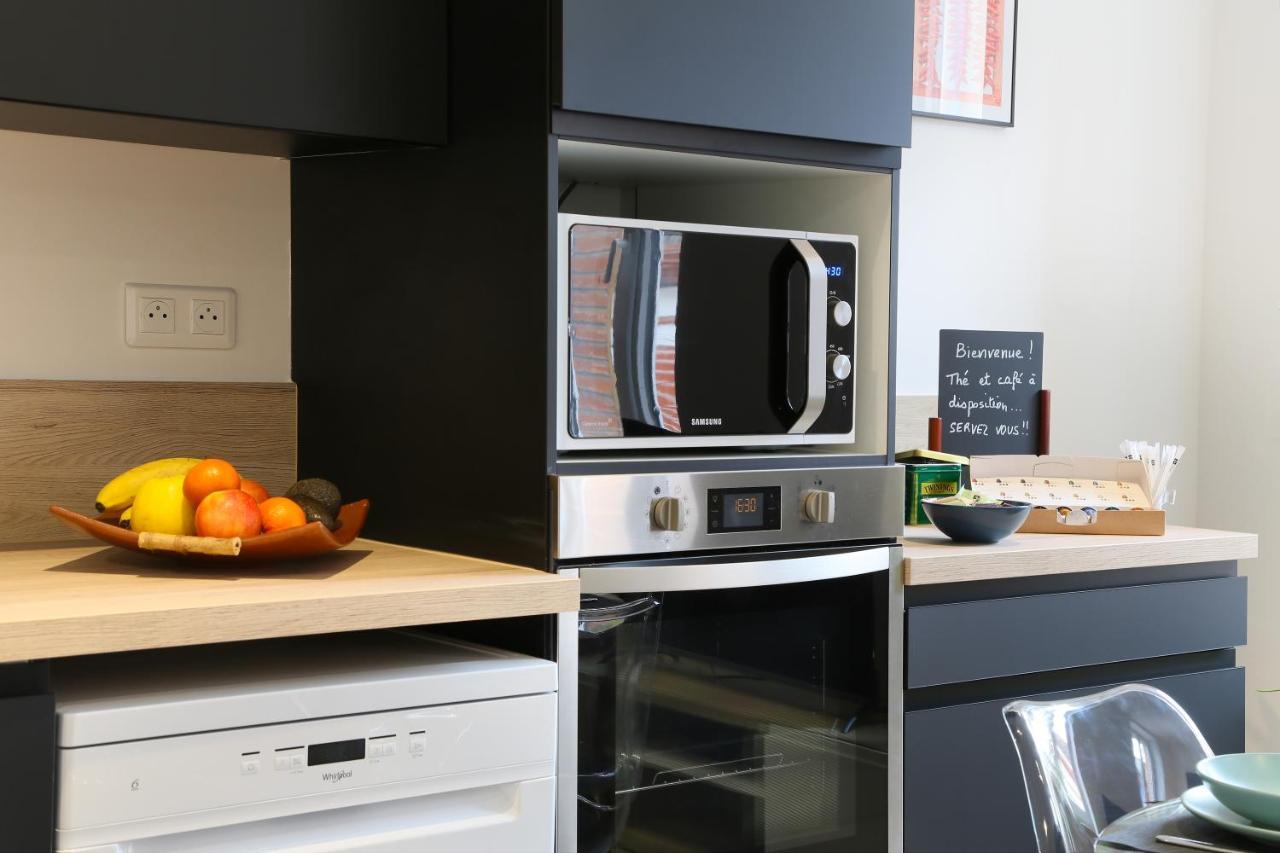 Expat Renting - Entre Piment & Violette - Saint Michel Lejlighed Toulouse Eksteriør billede